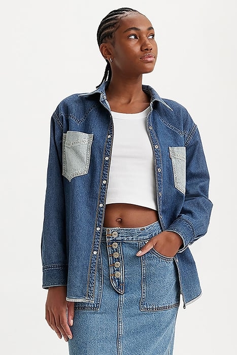 DONOVAN BUTTON-DOWN SHIRT BLUE 4