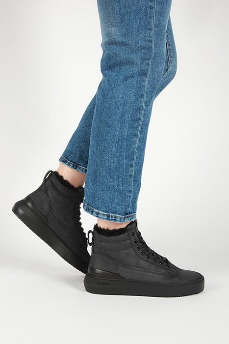 BLACKSTONE - SOLEY - YL65 BLACK - SNEAKER (HIGH) 2