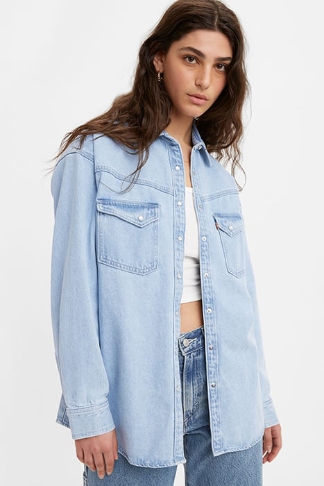 DORSEY BUTTON-DOWN SHIRT BLUE 5