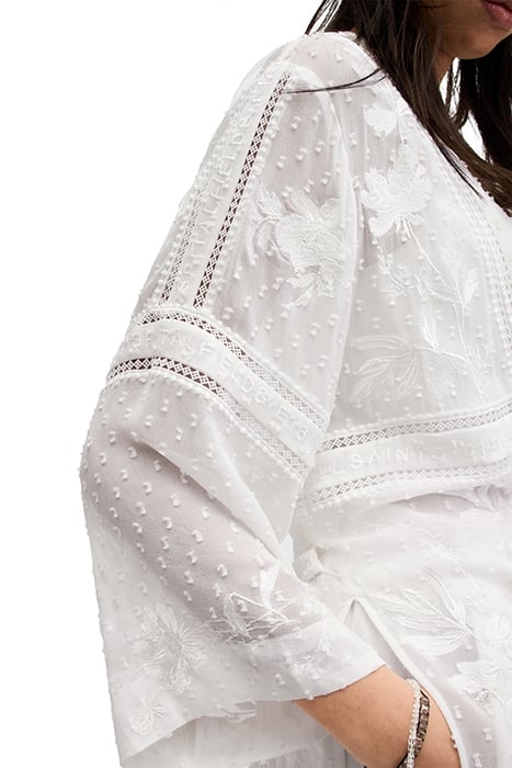 CARINA EMB KIMONO WHITE 7