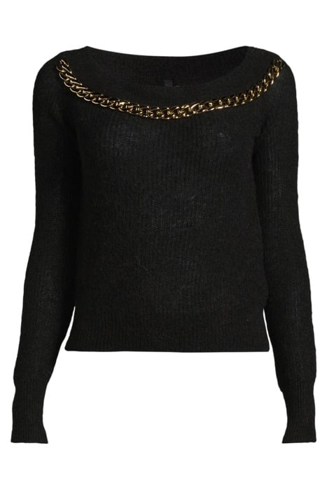 NUVOLA CHAIN OFF SH JET BLACK A996 3