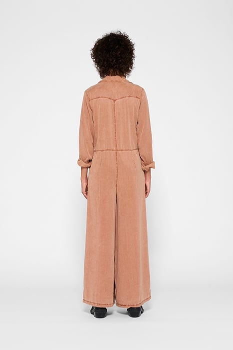 WORKER JUMPSUIT SADDLE BROWN 2