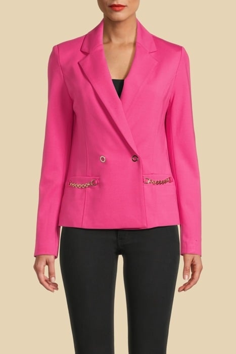 ADELE CHAIN BLAZER PINK PUNCH 1