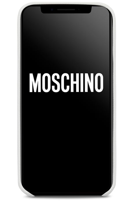 IPHONE X COVER #MOSCHINOEYES WHITE 2