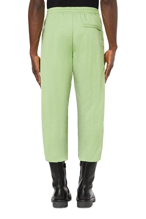 DOUBLE SMILEY® LOGO TECHNICAL NYLON JOGGERS GREEN 2