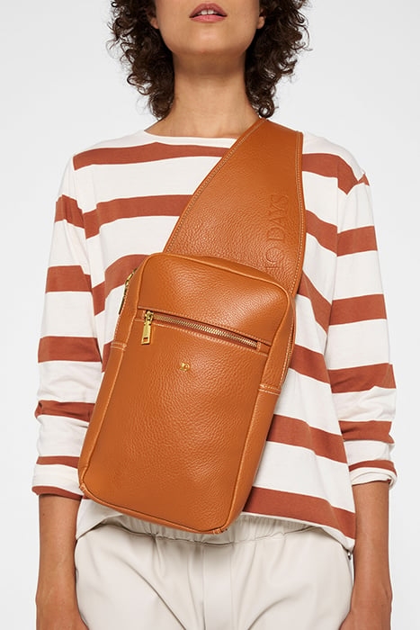 CROSS BODY BAG SADDLE BROWN 4