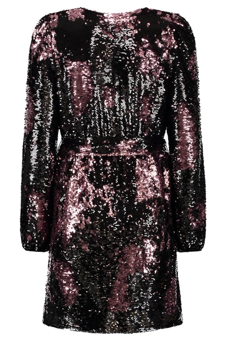 OLIVIA DRESS DARK CHERRY 3