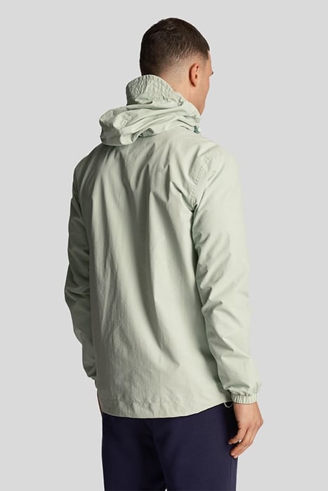 ZIP THROUGH HOODED JACKET TURQUOISE SHADOW 2
