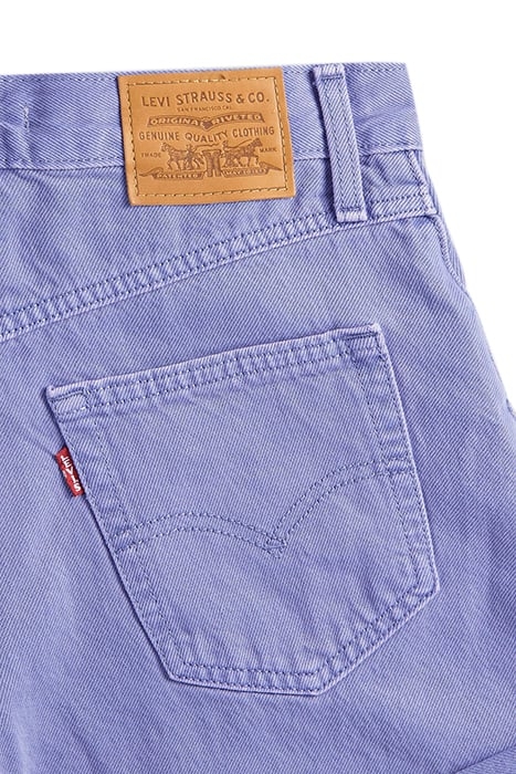 ROLLED DENIM SHORTS LAVENDER 8