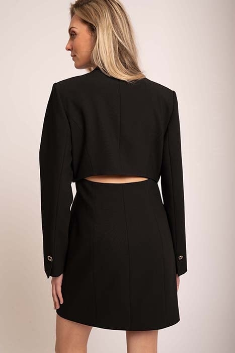 RHEA BLAZER DRESS BLACK 2