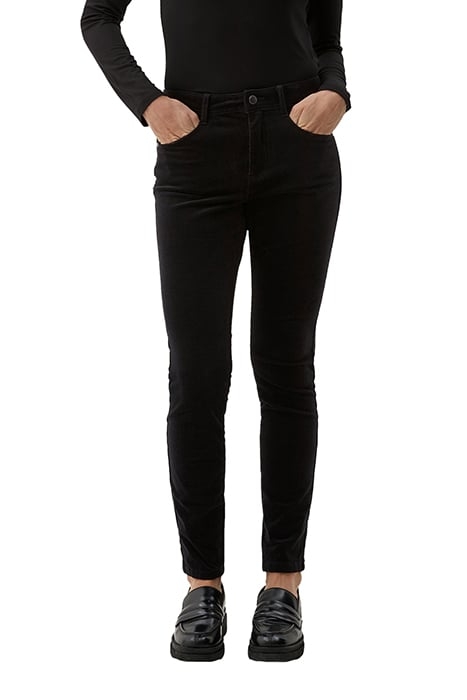 S.OLIVER PANTS BLACK 1