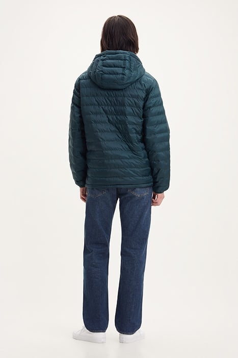 PRESIDIO LIGHT PUFFER JACKET IN GREEN 2
