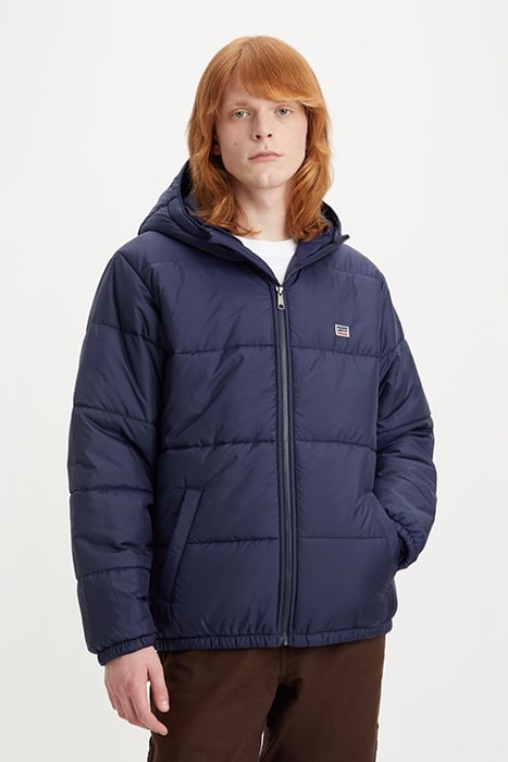 TELEGRAPH PUFFER JACKET IN NAVY 1