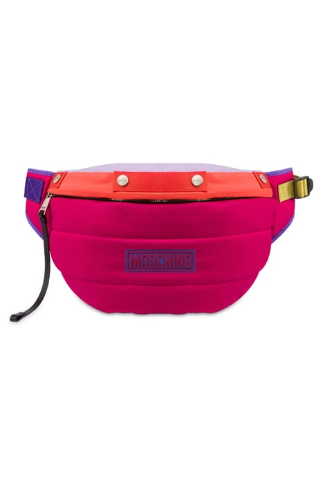 MAXI POUCH IN COLOR BLOCK NYLON MULTICOLOR 1