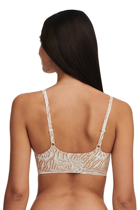 UW BRA WIREFREE DESERT SAND PRINT 2
