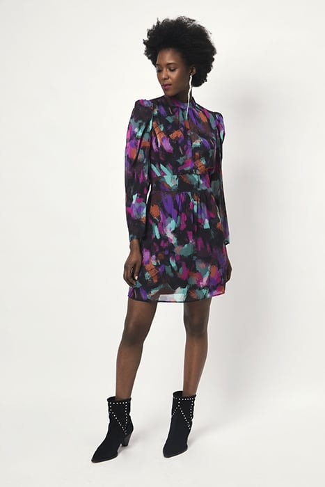 EDLY PRINTED COCKTAIL DRESS MULTICOLOUR 1