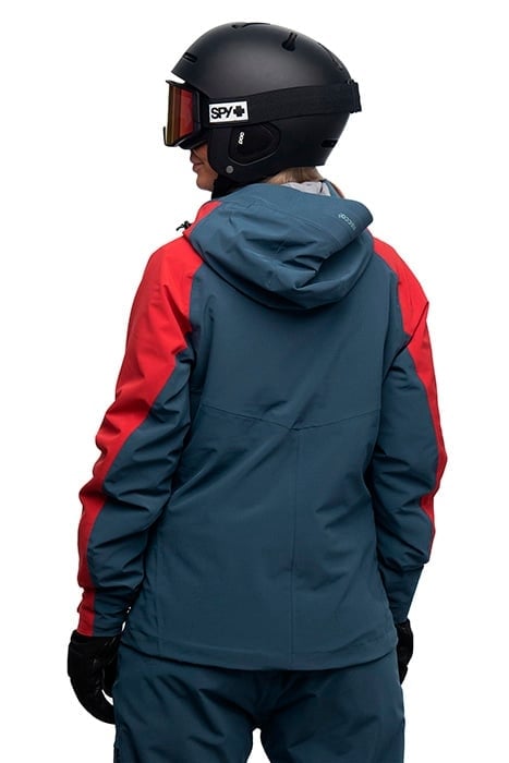 OPPDAL INSULATED W JACKET ORION BLUE/RED 5
