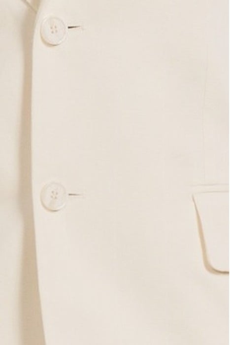 TAILORED PINSTRIPE BLAZER BONE WHITE 5