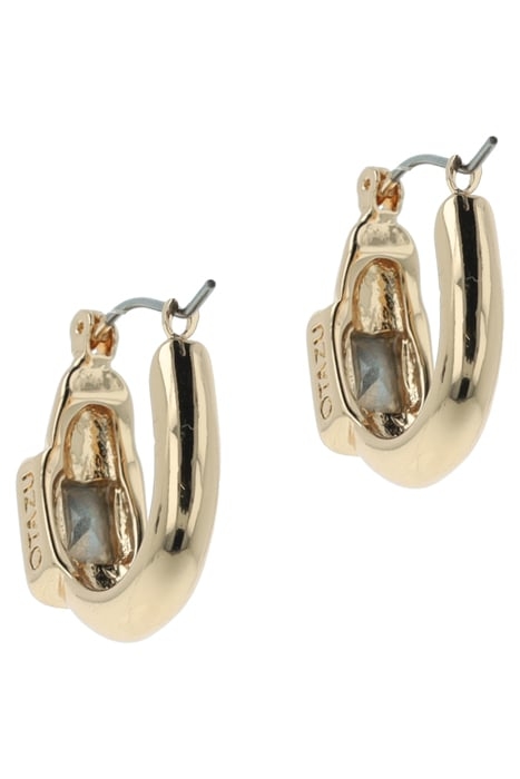 GREEN CRYSTAL HOOPS GREEN CRYSTAL 2