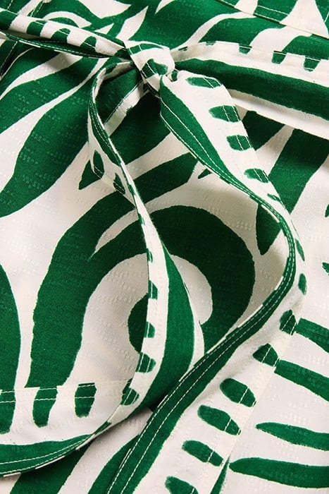 TONI ECO VERO SHIRT DRE GREEN PRINTED 4