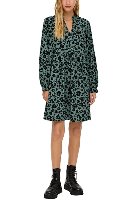 S.OLIVER DRESSES GREEN PRINT 4