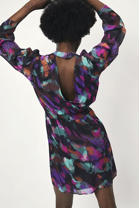 EDLY PRINTED COCKTAIL DRESS MULTICOLOUR 2
