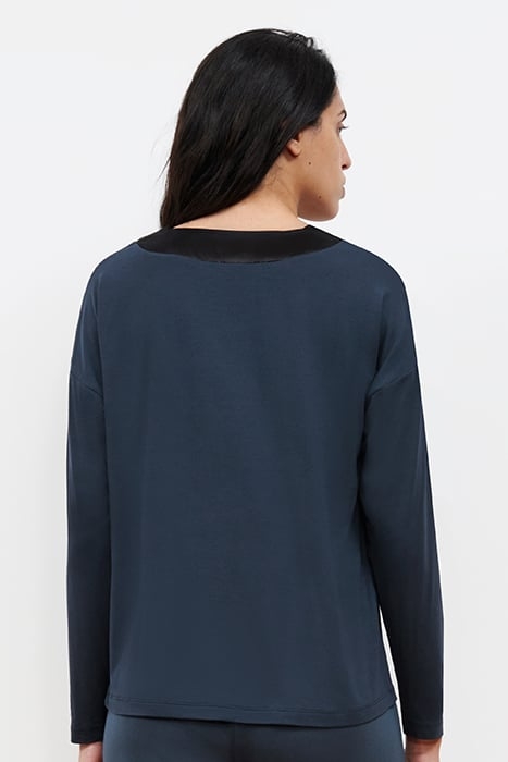 NW TOP TSHIRT LS SAILING BLUE 2