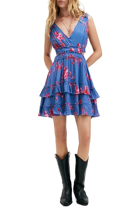 MIKAYLA IONA DRESS NEON PINK 2
