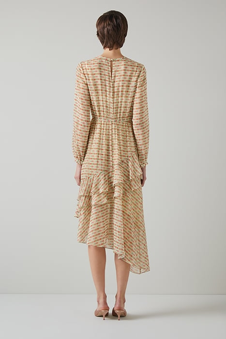 BEA BLOCK MIDI DRESS MULTICOLOR 2