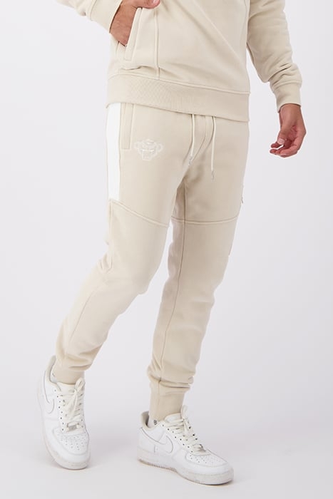STRIPE SWEATPANTS SAND 3