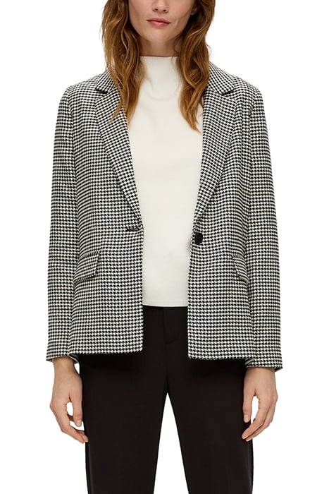 S.OLIVER JACKETS BLAZER GREY/BLACK 1