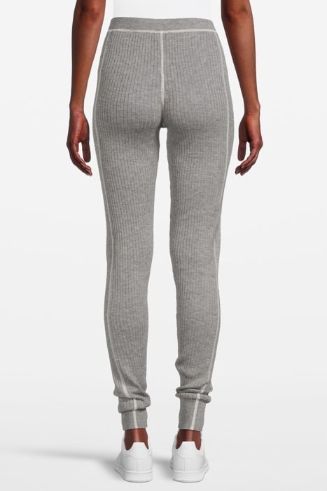 KNITTED LONG-JOHNS GREY/WHITE 2