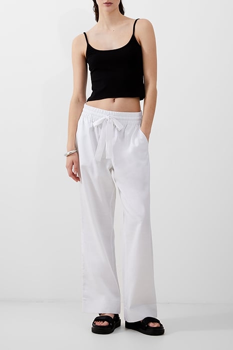 BODIE BLEND TROUSER WHITE 1