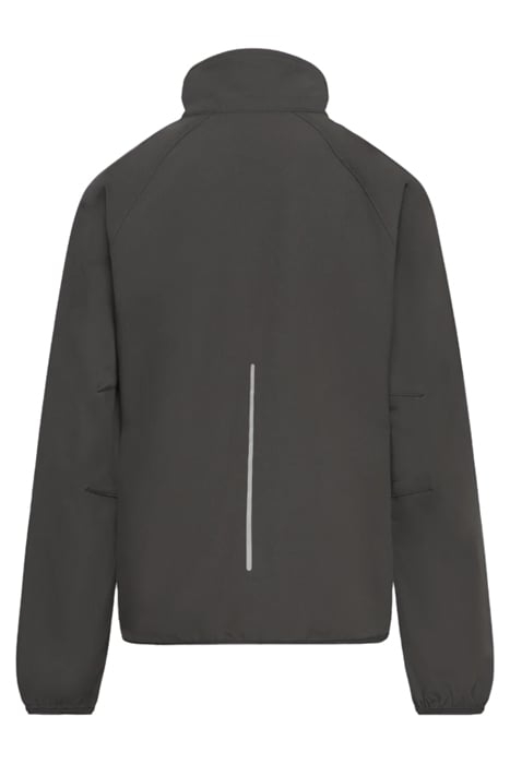 SJOA LIGHT SOFTSHELL YOUTH GIRL SOLID CHARCOAL 2