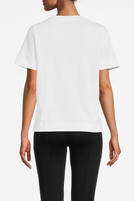 EASY FIT T-SHIRT "BONJOUR" WITH WOMAN PRINT ORGANIC CRUISE B 2