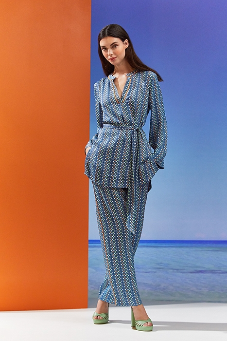 LUCIA - ROBE NAVY MULTICOLOR 2