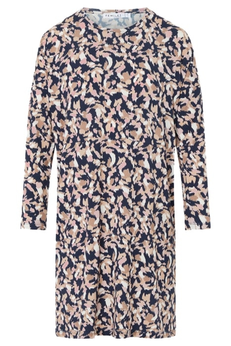 NW 1P BIG TSHIRT BLUE / BEIGE 3