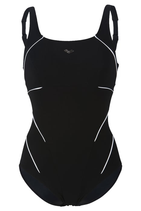 W JEWEL ONE PIECE BLACK-WHITE 4