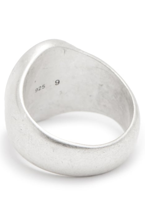 SAINT STONE RING WARM SILVER/JADE 2