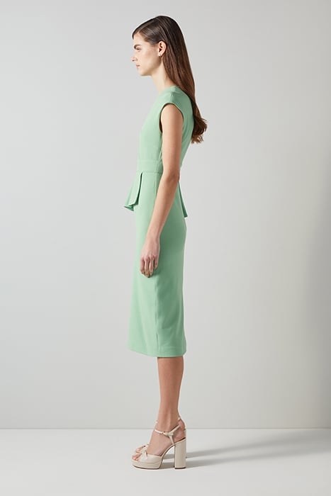 MIA FITTED MIDI DRESS GREEN 2