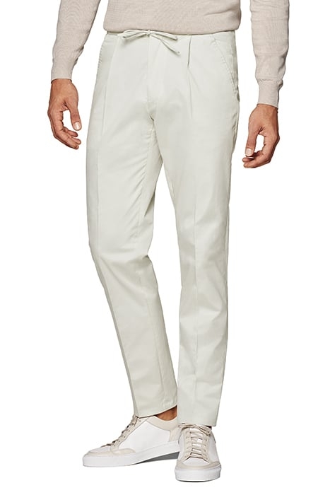 OFF-WHITE SLIM LEG TAPERED TROUSERS OFF-WHITE 1