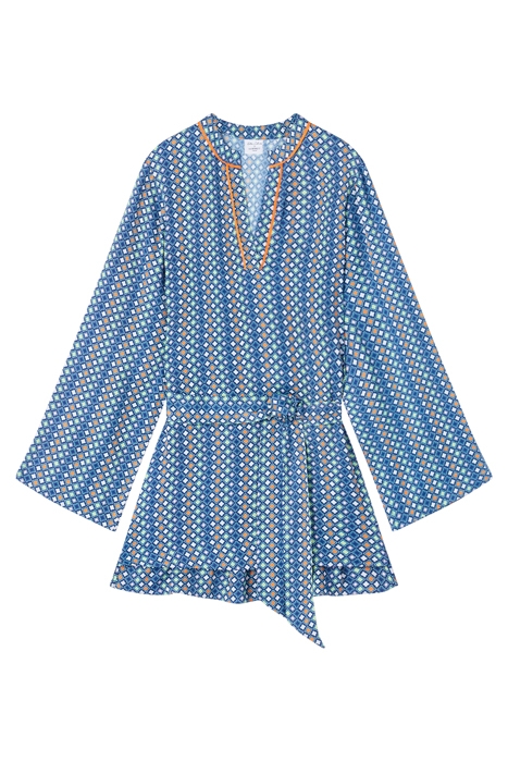 LUCIA - ROBE NAVY MULTICOLOR 4