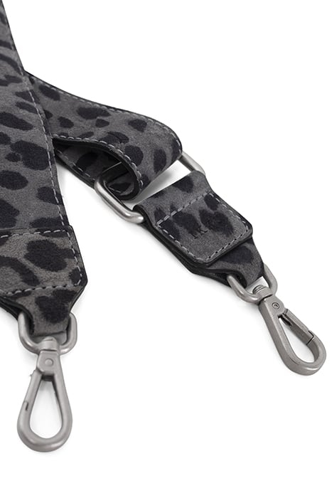 GREY LEOPARD MOTIF SUEDE 111 STRAP GREY 2