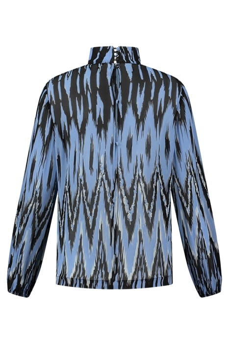 RAFA TOP BLACK/BABY BLUE/MID BLUE 2