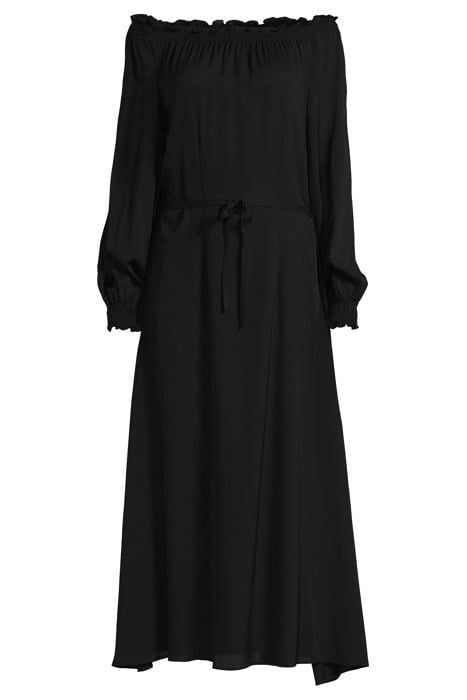 CLARISSA SILK DRESS BLACK 3