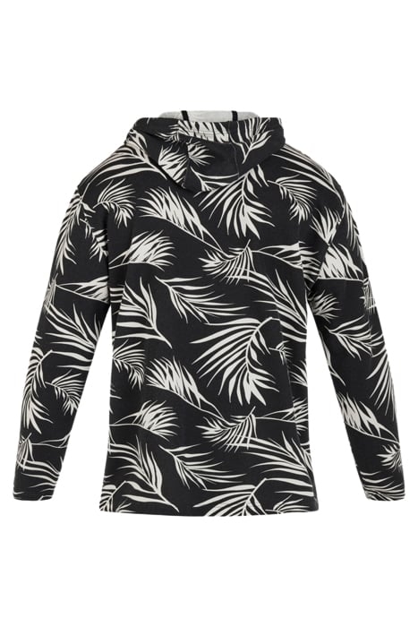 OG HOODED PONCHO BLACK 4