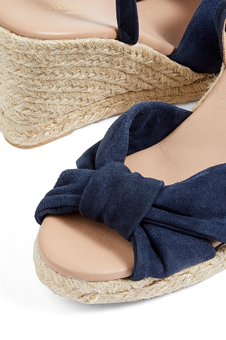 ANGELA WEDGE ESPADRILLES NAVY 5