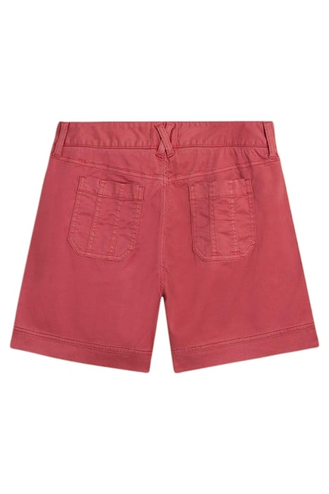 MOLLIE COMBAT SHORTS MID RED 3