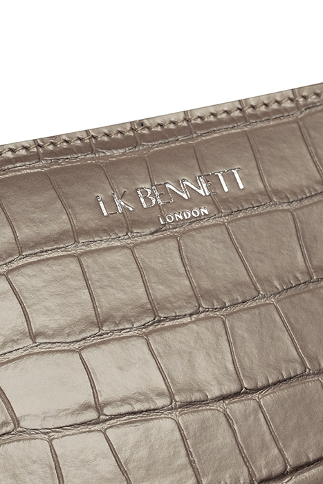 SH MARIE CROC EFFECT TAUPE 5