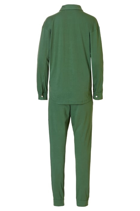 NW SET PYJAMA LS VERT ARGILE 2